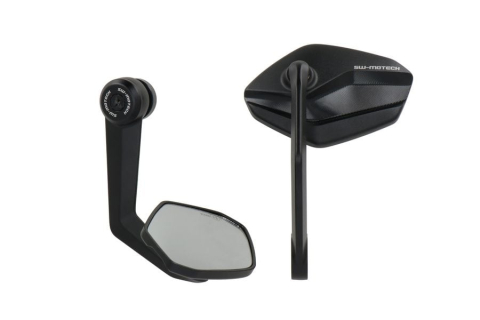 Ghidon-Accesorii - Set oglinzi SW-Motech pentru capat ghidon modele Kawasaki / CFMoto 675NK