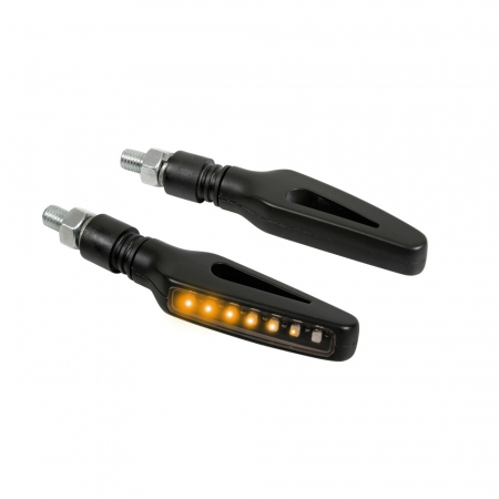 Accesorii Moto - Set semnalizari Glory SQ cu led secvential - 12V