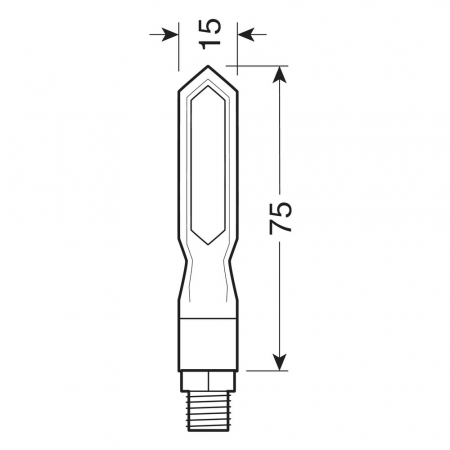 Set semnalizari Piercer SQ, led secvential - 12V LED [1]