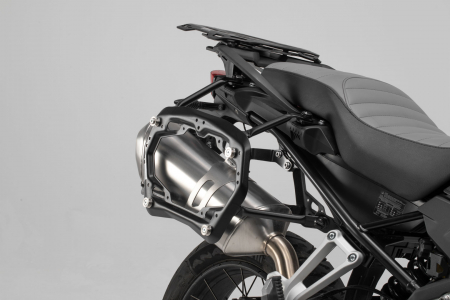 Set Side case AERO ABS 2x 25 l. ABS plastic. Negru. [2]