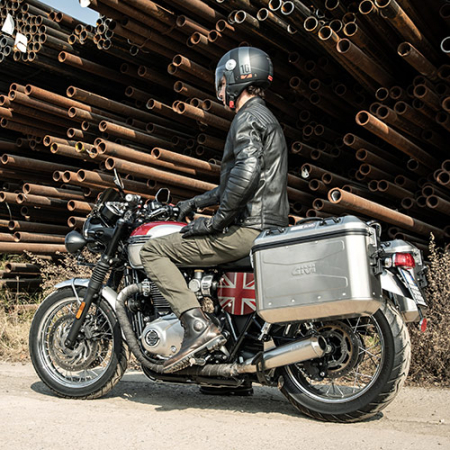 Set Side Case GIVI Trekker Dolomiti aluminiu 36 [3]