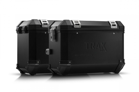 Sistem cutii laterale Trax Ion aluminiu Negru. 45/45 l. Kawasaki Versys 1000 (15-). [0]