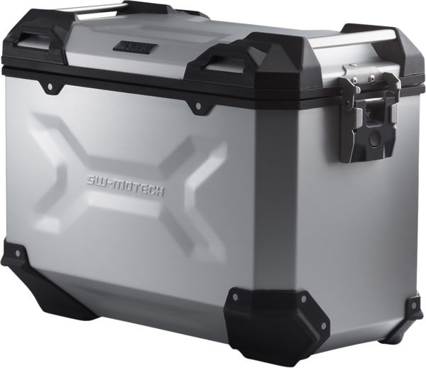 Sistem cutii laterale Trax Adv aluminiu Argintiu. 37/45 l. BMW R 1200 GS (04-12) / Advent.