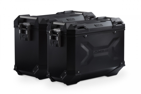 Sistem cutii laterale Trax Adv aluminiu Negru. 37/45 l. Yamaha XT1200Z Super Tenere.