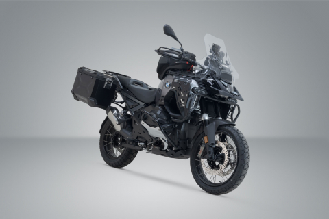 Sistem cutii laterale Trax Adv aluminiu Negru. 45/45 l. BMW R 1300 GS Adventure (24-). [1]