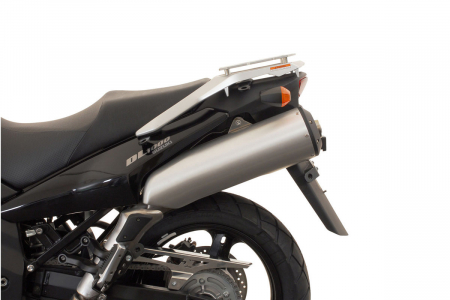 Sistem cutii laterale Trax Adv aluminiu Negru . 45/45 l. Suzuki DL1000 / Kawasaki KLV1000. [2]