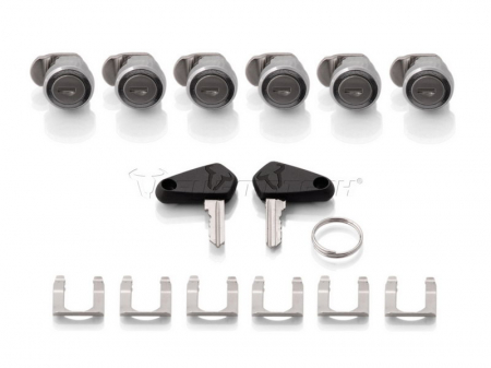 Sistem cutii laterale Trax Adv aluminiu Negru . 45/45 l. Yamaha XT 660 Z Tenere (07-). [3]