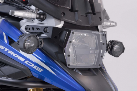 Proiectoare-Lumini - Sistem montare proiectoare ceata negru. Suzuki V-Strom 1050 (19-).
