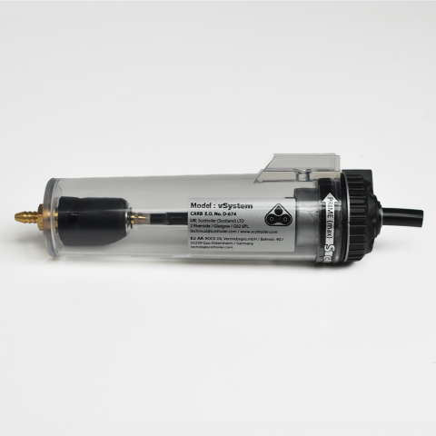 Sistem Scottoiler lubrifiere lant vSystem + lubrifiant biodegradabil verde [9]