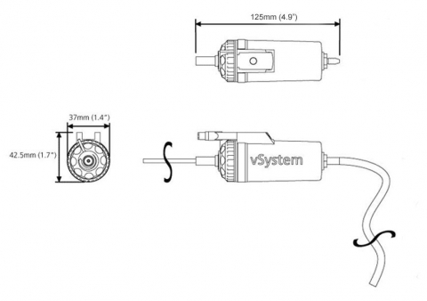 Sistem Scottoiler lubrifiere lant vSystem Micro [4]