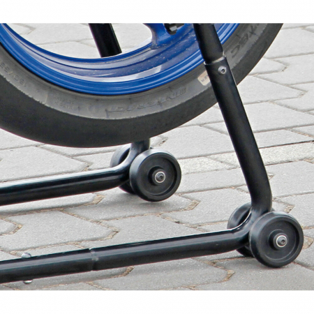 Stander moto spate cu pernute, din material protectiv impotriva zgarieturilor [6]