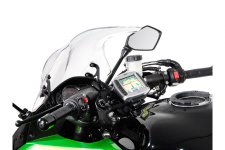 Kit Fixare Telefon-Navi - Suport Quick-Lock cu absorbant soc pentru GPS Kawasaki Z 1000 SX 2011-2013