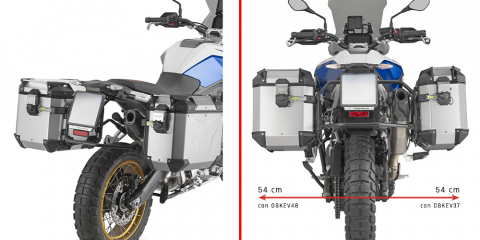 Accesorii Moto - Suport Side Case Givi Monokey Cam-Side Trekker Outback PL ONE-FIT Bmw F 900 GS (24)