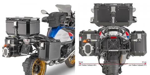 Accesorii Moto - Suport Side Case Givi PL ONE-FIT Pentru BMW R 1200 GS - Adventure (13 > 18) / R 1250 GS - Adventure (19-)