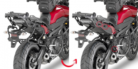 Genti-Cutii-Coburi - Suport Side Case MONOKEY Yamaha MT-09 TRACER PLXR2122