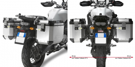 Accesorii Moto - Suport Side Case Monokey Yamaha XT 1200Z (10>15)