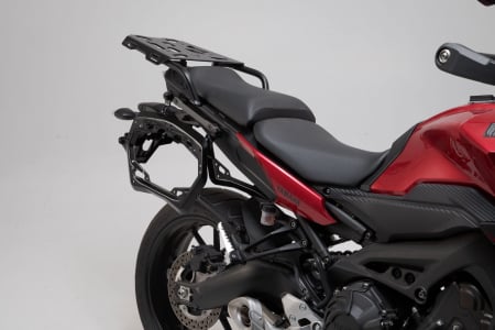 Genti-Cutii-Coburi - Suport Side Case. Negru.Yamaha MT-09 Tracer/ Tracer 900GT (18-).