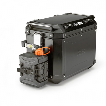 Suport specific Givi pentru canistra benzina TAN01 pe cutii laterale Outback, Dolomiti, Alaska [1]