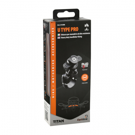 Suport telefon pentru ghidon Heavy Duty Titan U Type Pro [11]