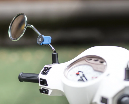 Suport telefon Quad Lock cu prindere pe oglinda scooter/motocicleta [2]
