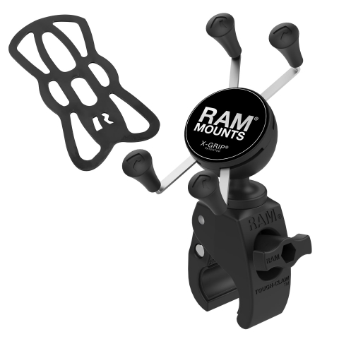 Suport Telefon pentru Motocicletă - Suport telefon Ram Mounts XGrip TClaw
