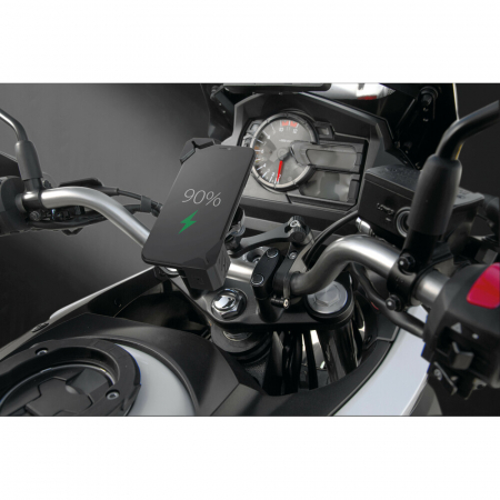 Suport telefon universal Heavy-Duty Chroma cu incarcator Wirless [6]