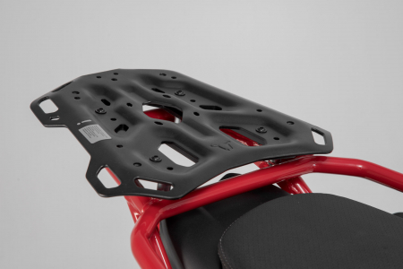 Suport Top Case Adventure-Rack negru. Moto Guzzi V85 TT (19-). [1]