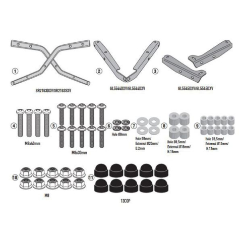 Accesorii Moto - Suport Top Case Givi Yamaha MT-10 (22-)