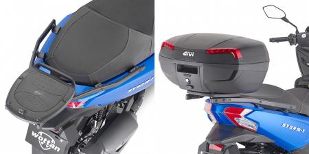 Accesorii Moto - Suport Top Case Givi Monolock Wottan Storm T 125 (22-)