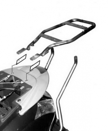 Accesorii Moto - Suport Top Case Givi Piaggio ZIP 50-125 (00 > 12)