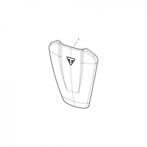 Street Triple 765 - Tank Pad cauciuc Triumph