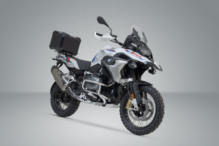 Trax Adv top case sistem. BMW R 1250 GS / Adv (21-) Rallye seat. Sw-Motech [1]