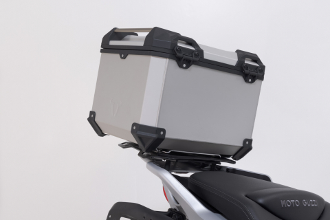 Trax Adv top case system Argintiu. Moto Guzzi V85 TT (24-). [4]