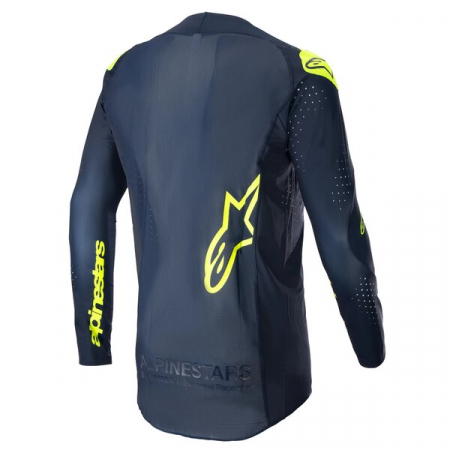 Tricou cross-enduro ALPINESTARS SUPERTECH BRUIN 2023 XL Albastru/Galben Fluo [1]