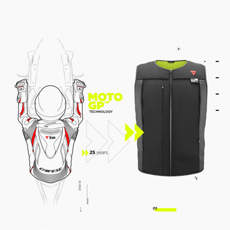 Vesta dama airbag Dainese D-Air Smart Jacket [10]