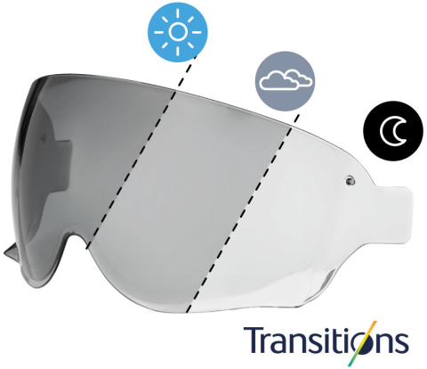 Viziere Moto - Viziera Shoei CJ-4 Photochromic pentru casca J.O2