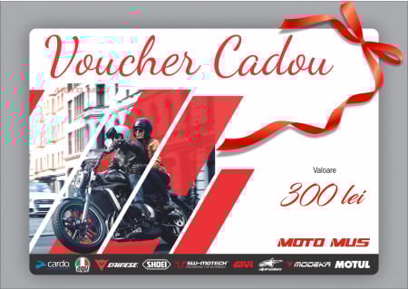 Cadouri pentru Motocicliști - Voucher Cadou 300 lei