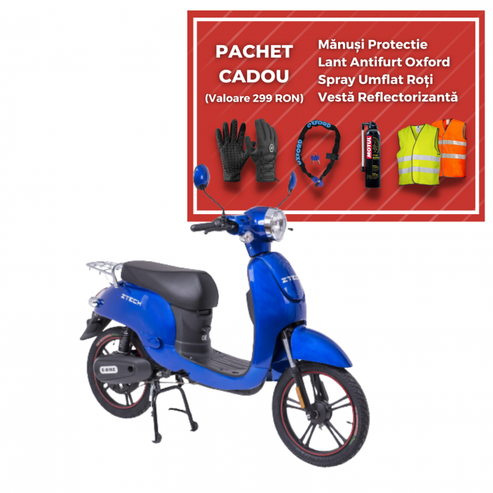 Bicicleta Electrica ZT-20-C, Motor 250W, Autonomie 40km, viteza maxima 25km/h [1]