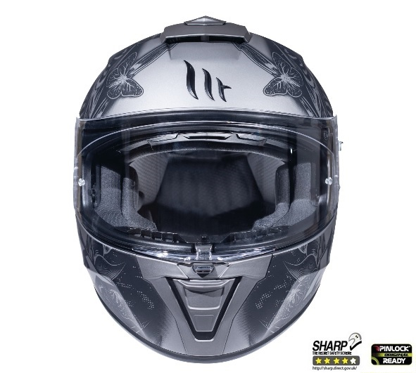 Casca integrala motociclete MT Blade 2 SV Breeze E2 gri mat (ochelari soare integrati) [3]
