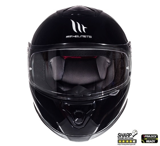 Casca integrala motociclete MT Thunder III SV negru lucios (ochelari soare integrati) [3]