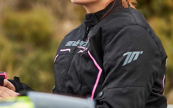 Geaca (jacheta) femei Racing Seventy vara/iarna model SD-JR67 culoare: negru/roz [5]