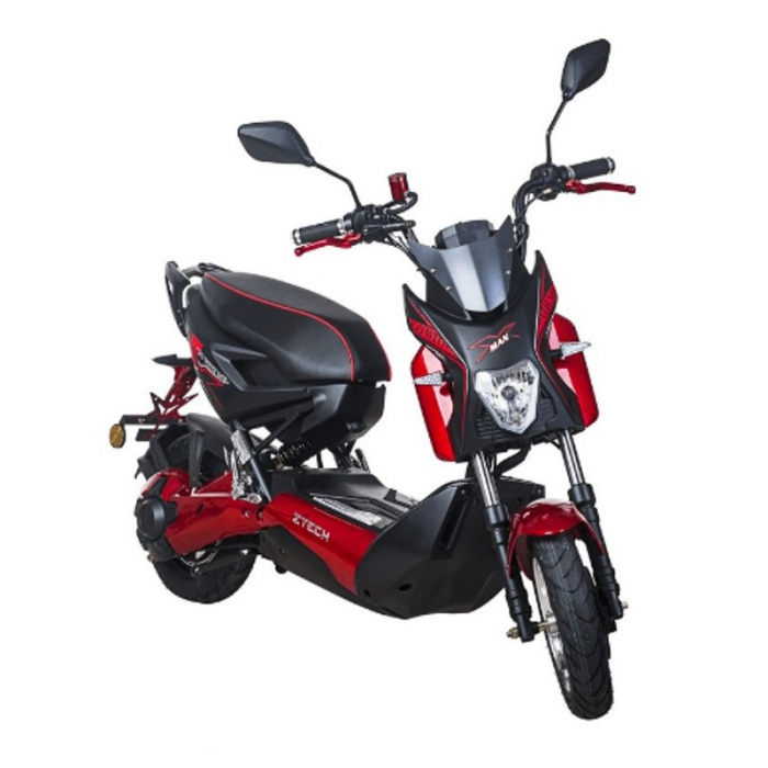 Moped scuter electric necesita inmatriculare ZT-21 EEC X RIDE ROSU [2]