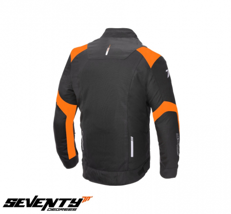 Geaca (jacheta) barbati Racing vara Seventy model SD-JR52 culoare: negru/portocaliu [1]