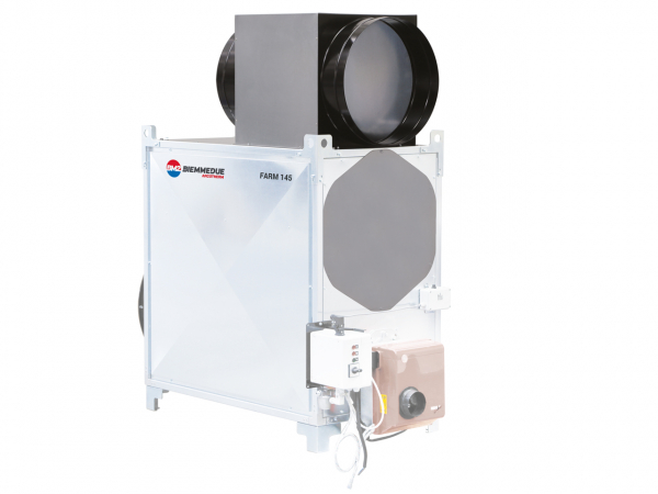 Generator de aer cald suspendat, de mare capacitate, Biemmedue FARM 235M [9]