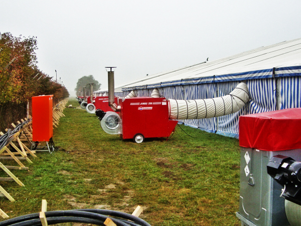 Generator de aer cald mobil, de mare capacitate, Biemmedue JUMBO 235M [9]