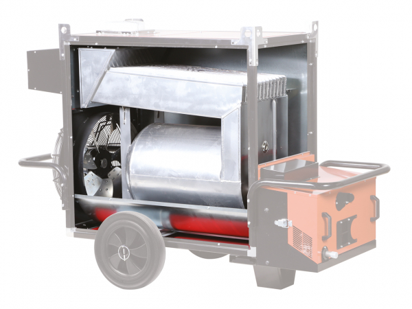 Generator de aer cald mobil, de mare capacitate, Biemmedue JUMBO 185M [10]