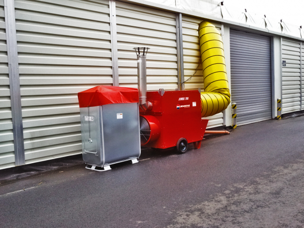 Generator de aer cald mobil, de mare capacitate, Biemmedue JUMBO 235M (Trifazic) [7]