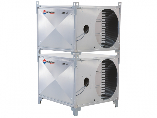 Generator de aer cald suspendat, de mare capacitate, Biemmedue FARM 145M [8]