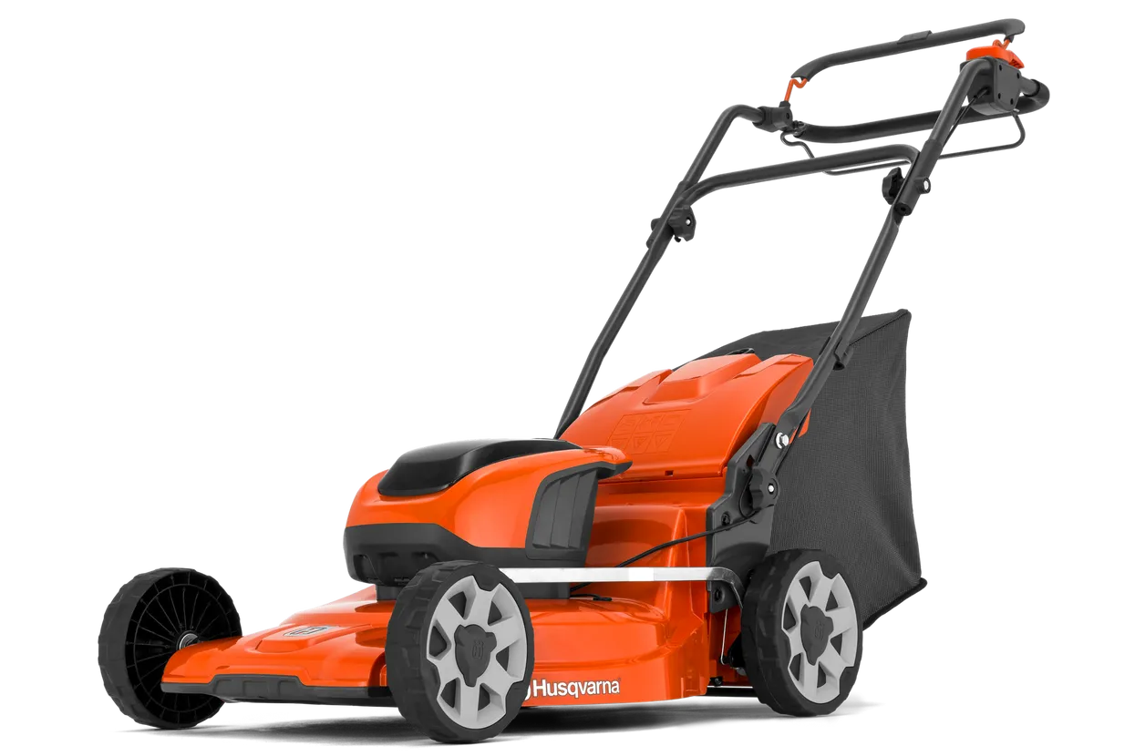 Mașină de tuns gazonul Husqvarna LC 142iS cu acumulator și încărcător [2]