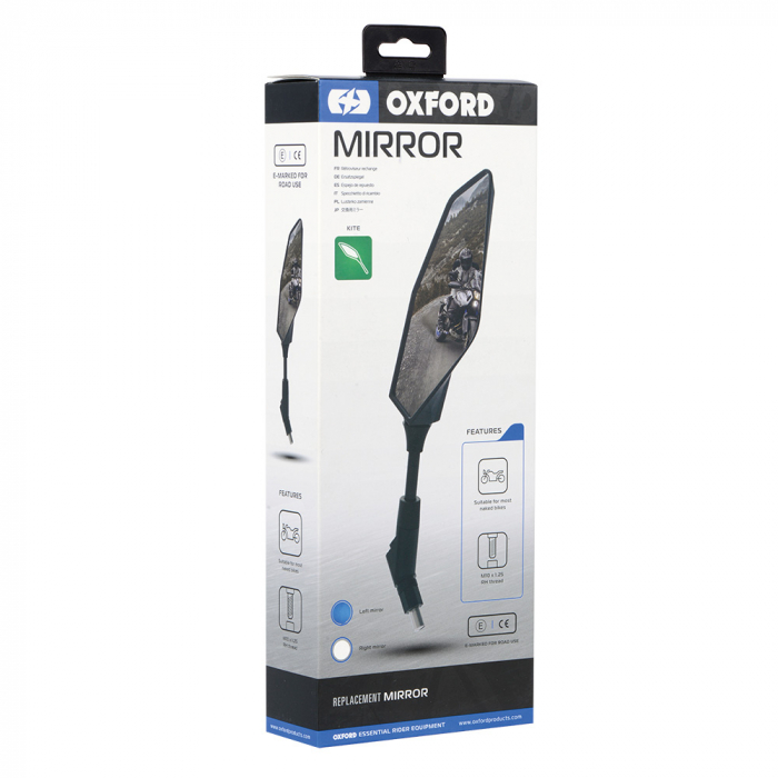 Oglinda Moto Universala Oxford Kite - Stanga [2]